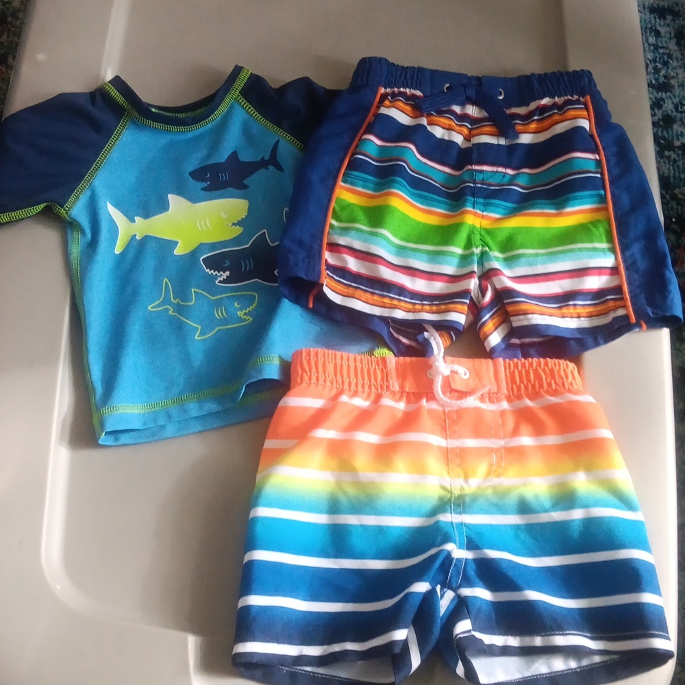 Baby boy swimsuit lot